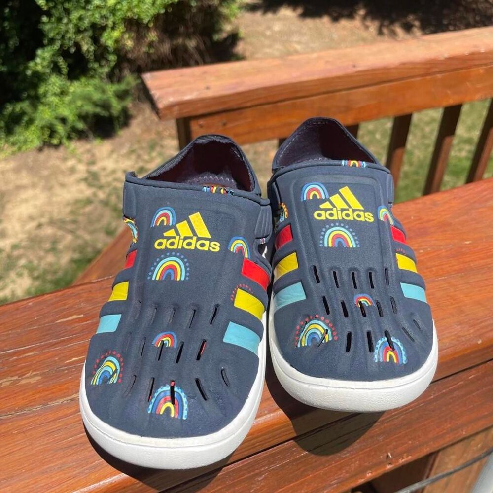 Adidas Toddler 11 Closed Toe Foam Water Sandals All Day Fun